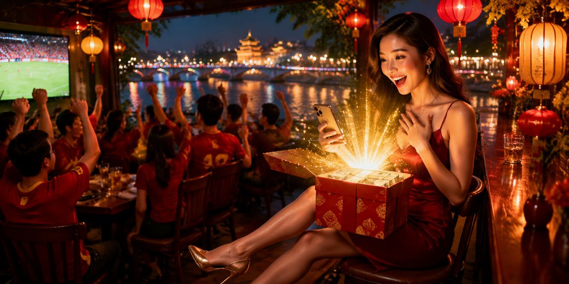 Người dùng kiểm tra tài khoản casino trên điện thoại tại Huế dịp Tết